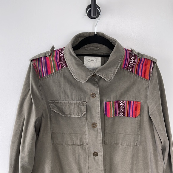 Denim Embellished Jacket - Picture 2 of 3